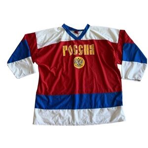 Team Russia Mesh Fedorov 91 Hockey Jersey Mens